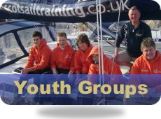 Youth Group Sailing and PowerBoating Courses Scotland